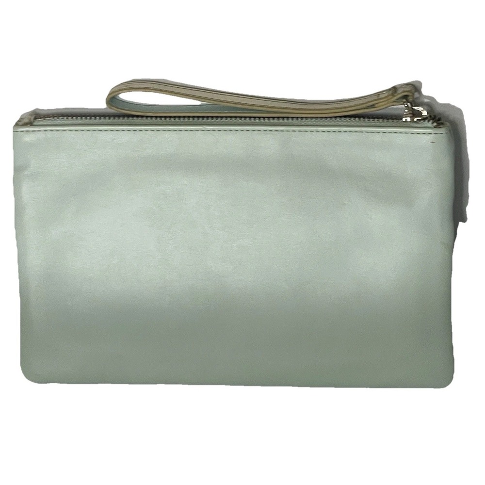 White House Black‎ Market Hand Painted Yorkie Beach Scene Wristlet Wallet - Picture 3 of 7